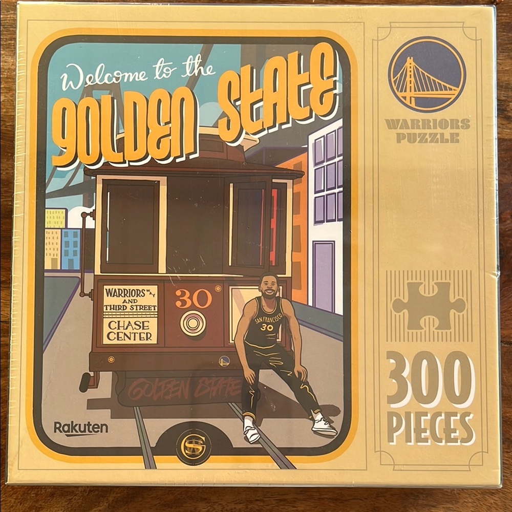 NEW Golden State Warriors Puzzle 300 Pieces